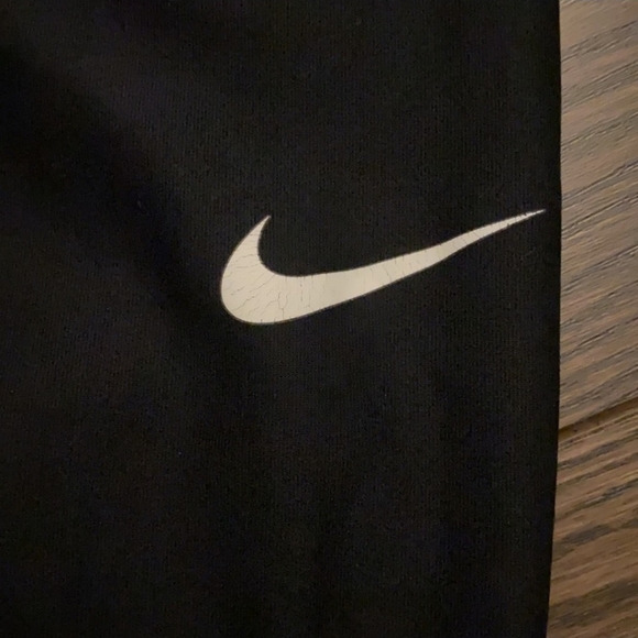 Nike Dri-Fit Straight 26” High Waisted Black Leggings Size L - Picture 5 of 6